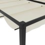 Cenador de jardín con techo retráctil acero crema 3x3 m von , Zelte und Pavillons - Ref: Foro24-4003960, Preis: 393,27 €, Rab...