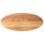 Tablero de mesa ovalado madera maciza de roble 140x60x4 cm by , Table tops - Ref: Foro24-4009052, Price: 178,62 €, Discount: %