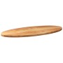 Tablero de mesa ovalado madera maciza de roble 140x60x4 cm by , Table tops - Ref: Foro24-4009052, Price: 178,62 €, Discount: %