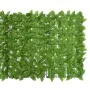 Balkonmarkise mit grünen Blättern 400x100 cm von vidaXL, Sonnenschirme - Ref: Foro24-315500, Preis: 45,44 €, Rabatt: %