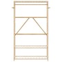 Perchero con estantes bambú 110x40x175 cm von , Kommoden-Organizer und Bar-Kleiderbügel - Ref: Foro24-4008924, Preis: 82,47 €...