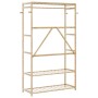 Perchero con estantes bambú 110x40x175 cm von , Kommoden-Organizer und Bar-Kleiderbügel - Ref: Foro24-4008924, Preis: 82,47 €...