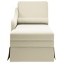 Chaise longue respaldo reposabrazos derecho terciopelo crema by , Daybeds - Ref: Foro24-4009789, Price: 149,31 €, Discount: %