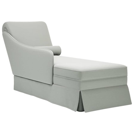 Chaise longue respaldo apoyabrazos derecho terciopelo by , Daybeds - Ref: Foro24-4009782, Price: 110,50 €, Discount: %