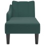 Chaise longue con reposabrazos derecho terciopelo oscuro by , Daybeds - Ref: Foro24-4009794, Price: 140,71 €, Discount: %