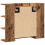 Armario de espejo de baño contrachapada envejecida 80x20,5x64cm by , bathroom vanities - Ref: Foro24-856036, Price: 84,70 €, ...