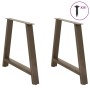 Patas de mesa de centro forma A 2uds acero 90x(72-73) cm by , Table legs - Ref: Foro24-4012863, Price: 92,24 €, Discount: %