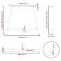 Patas de mesa de centro forma A 2uds acero 90x(72-73) cm by , Table legs - Ref: Foro24-4012863, Price: 92,24 €, Discount: %