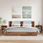Mesitas de noche 2 uds madera de ingeniería envejecida von , Nachttische - Ref: Foro24-856417, Preis: 54,60 €, Rabatt: %