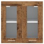 Armario de pared para cocina con puerta cristal envejecida von , Küchenschränke - Ref: Foro24-856167, Preis: 56,40 €, Rabatt: %