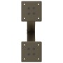 Patas de mesa centro forma X 2uds acero natural 37x(30-31) cm de , Patas para mesas - Ref: Foro24-4012875, Precio: 43,51 €, D...