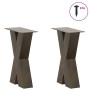 Patas de mesa centro forma X 2uds acero natural 28x(42-43) cm von , Tischbeine - Ref: Foro24-4012951, Preis: 76,47 €, Rabatt: %