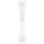 Patas de mesa de centro forma X 2uds acero blanco 70x(30-31) cm by , Table legs - Ref: Foro24-4012945, Price: 86,99 €, Discou...