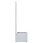 Arriate con enrejado y sistema de riego automático blanco de vidaXL, Maceteros y jardineras - Ref: Foro24-313963, Precio: 116...