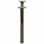 Patas de mesa centro forma X 2uds acero natural 70x(42-43) cm de , Patas para mesas - Ref: Foro24-4012907, Precio: 54,95 €, D...