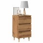 Mesita de noche madera de ingeniería roble artisan 40x35x69 cm by , Nightstands - Ref: Foro24-856422, Price: 71,93 €, Discoun...