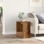 Mesa auxiliar de madera contrachapada envejecida 50x26x50 cm by , Side tables - Ref: Foro24-856538, Price: 33,61 €, Discount: %