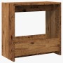 Mesa auxiliar de madera contrachapada envejecida 50x26x50 cm by , Side tables - Ref: Foro24-856538, Price: 33,61 €, Discount: %