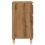 Aparador madera contrachapada roble artisian 60x35x70 cm de , Aparadores - Ref: Foro24-856481, Precio: 74,17 €, Descuento: %