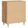 Aparador madera contrachapada roble artisian 60x35x70 cm de , Aparadores - Ref: Foro24-856481, Precio: 74,17 €, Descuento: %