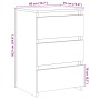 Mesitas noche 2uds madera ingeniería roble artisan 40x35x62,5cm by , Nightstands - Ref: Foro24-856525, Price: 117,73 €, Disco...