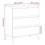 Aparador madera contrachapada roble artisian 60x35x70 cm by , Sideboards - Ref: Foro24-856483, Price: 79,44 €, Discount: %