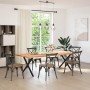 Patas para mesa comedor forma X 2uds acero negro 90x(72-73) cm von , Tischbeine - Ref: Foro24-4012924, Preis: 53,89 €, Rabatt: %