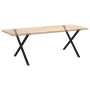 Patas para mesa comedor forma X 2uds acero negro 90x(72-73) cm von , Tischbeine - Ref: Foro24-4012924, Preis: 53,89 €, Rabatt: %