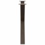Patas para mesa comedor forma X 2uds acero natural 90x(72-73)cm by , Table legs - Ref: Foro24-4012987, Price: 116,60 €, Disco...