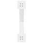 Patas para mesa de comedor en forma de X 3 uds acero blanco by , Table legs - Ref: Foro24-4012993, Price: 159,37 €, Discount: %