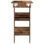 Mesa de bar de pared madera contrachapada envejecida von , Küchen- und Esstische - Ref: Foro24-856860, Preis: 62,38 €, Rabatt: %