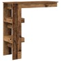 Mesa de bar de pared madera contrachapada envejecida von , Küchen- und Esstische - Ref: Foro24-856860, Preis: 62,38 €, Rabatt: %