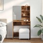Tocador con espejo envejecida 74,5x40x141 cm by , Tables - Ref: Foro24-857007, Price: 90,34 €, Discount: %