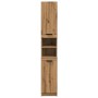Armario de baño madera ingeniería roble artisan 32x34x188,5 cm von , Badezimmerwaschtische - Ref: Foro24-856944, Preis: 94,66...