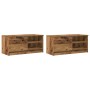 Muebles para TV 2 uds madera contrachapada envejecida von , TV-Möbel - Ref: Foro24-856855, Preis: 86,43 €, Rabatt: %
