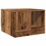 Mesa de centro madera de ingeniería envejecida 50x50x36 cm by , Coffee table - Ref: Foro24-856848, Price: 51,40 €, Discount: %
