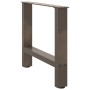 Patas para mesa de centro de acero natural 2 uds 60x(42-43) cm de , Patas para mesas - Ref: Foro24-4013287, Precio: 62,98 €, ...