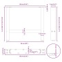 Patas para mesa de centro de acero natural 2 uds 60x(42-43) cm de , Patas para mesas - Ref: Foro24-4013287, Precio: 62,98 €, ...