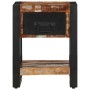Mesilla de noche multicolor 35x34x45 cm madera maciza reciclada by , Nightstands - Ref: Foro24-4013569, Price: 99,83 €, Disco...