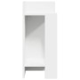 Mesas auxiliares 2 uds con estante blanco 25,5x27x60 cm by , Side tables - Ref: Foro24-858543, Price: 37,93 €, Discount: %