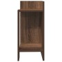 Mesas auxiliares 2 uds con estante marrón roble 25,5x27x60 cm von , Seitentische - Ref: Foro24-858555, Preis: 41,48 €, Rabatt: %