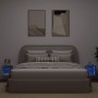 Muebles de TV de pared con luces LED 2 uds envejecida von , TV-Möbel - Ref: Foro24-857673, Preis: 44,09 €, Rabatt: %