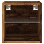 Muebles de TV de pared con luces LED 2 uds envejecida von , TV-Möbel - Ref: Foro24-857673, Preis: 44,09 €, Rabatt: %