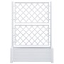 Pflanzgefäß mit weißem PP-Gitter 100x43x142 cm von vidaXL, Töpfe und Pflanzgefäße - Ref: Foro24-313983, Preis: 130,60 €, Raba...