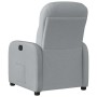 Sillón reclinable de tela gris claro by , Armchairs - Ref: Foro24-4015522, Price: 197,50 €, Discount: %