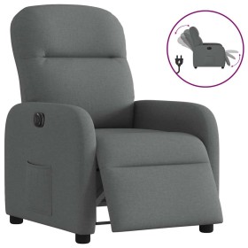 Sillón reclinable eléctrico de tela gris oscuro von , Sessel - Ref: Foro24-3302953, Preis: 239,10 €, Rabatt: %