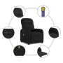 Sillón reclinable de masaje eléctrico tela negro von , Sessel - Ref: Foro24-3302964, Preis: 235,05 €, Rabatt: %