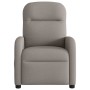 Sillón reclinable de tela gris taupe by , Armchairs - Ref: Foro24-4015529, Price: 194,58 €, Discount: %