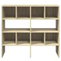 Zapateros 2 uds apilables roble sonoma 89,5x30x40 cm von , Kommoden-Organizer und Bar-Kleiderbügel - Ref: Foro24-858844, Prei...