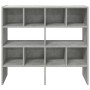 Zapateros 2 uds apilables gris hormigón 89,5x30x40 cm von , Kommoden-Organizer und Bar-Kleiderbügel - Ref: Foro24-858846, Pre...